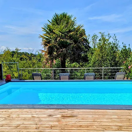 Parenthese Basque, Piscine Chauffee, 3 Chambres, Proche Biarritz, Vue Pyrenees * Mouguerre