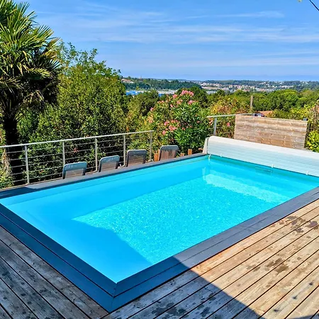 Parenthese Basque, Piscine Chauffee, 3 Chambres, Proche Biarritz, Vue Pyrenees * Mouguerre