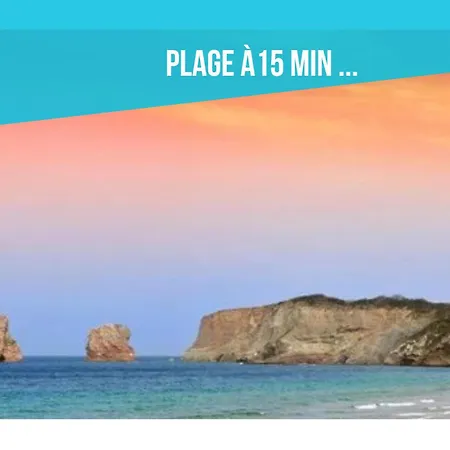 Parenthese Basque, Piscine Chauffee, 3 Chambres, Proche Biarritz, Vue Pyrenees * Mouguerre
